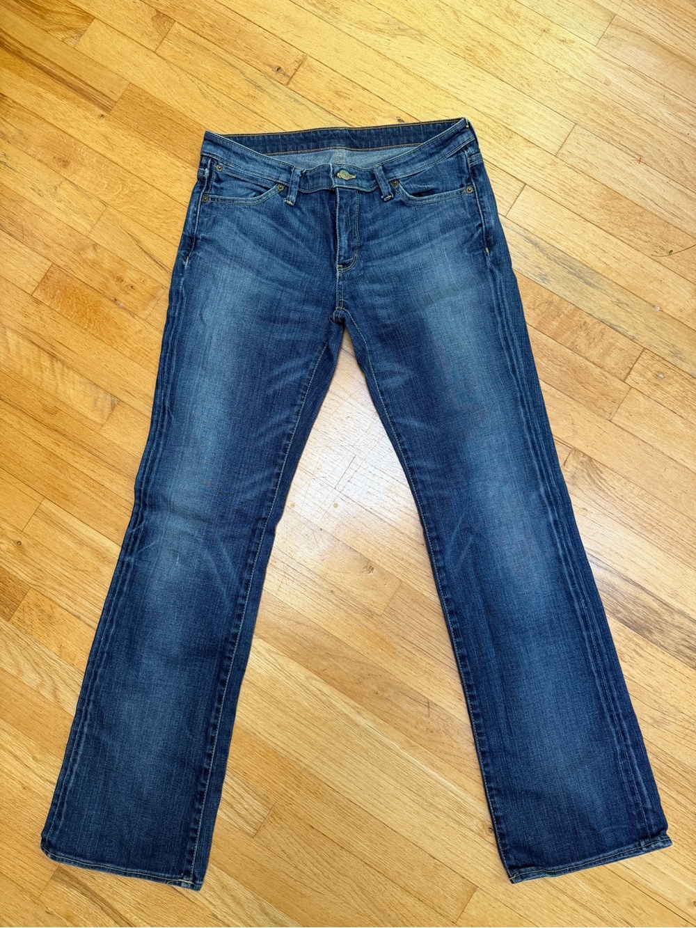 Polo by Ralph Lauren Women's Boot-Cut Jeans — Dark Wash Blue